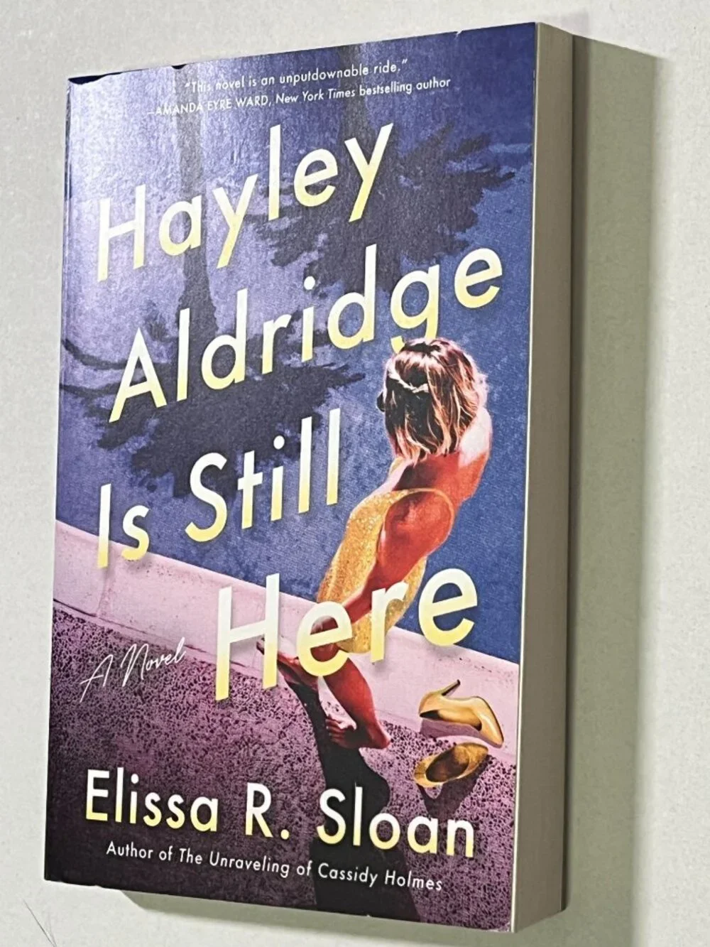 Hayley Aldridge Is Still Here by Elissa Sloane Paperback Women's Fiction